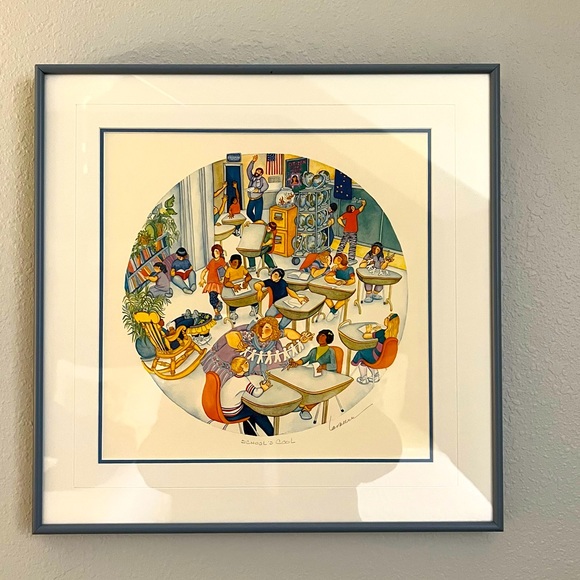 BARBARA LAVALLEE. TITLED "SCHOOLS COOL" - Picture 2 of 8